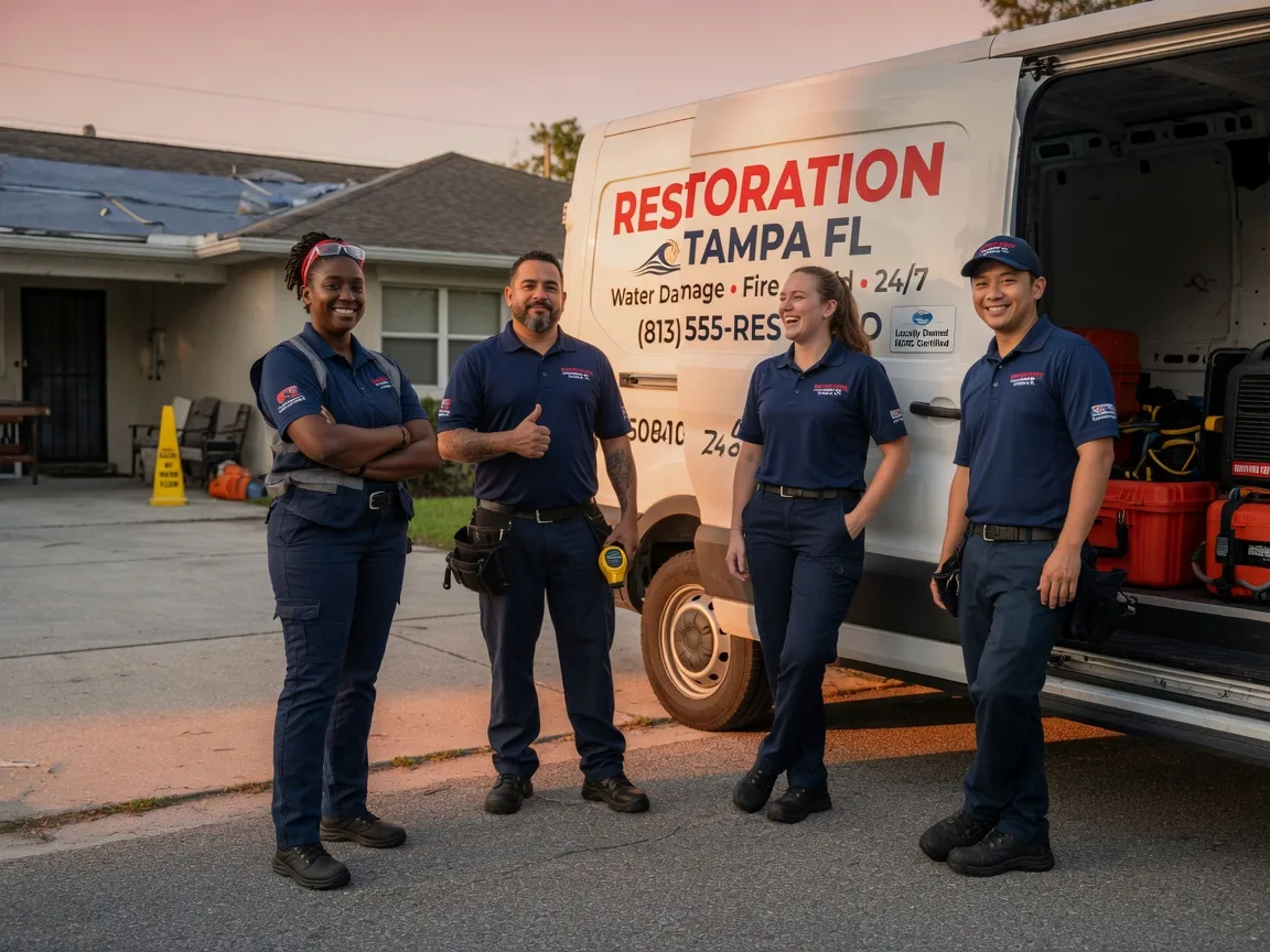 Water Damage Restoration company in Council Hill, OK